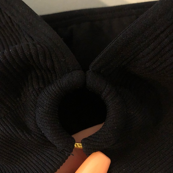 Black & Gold Aerie Bralette - Picture 5 of 5